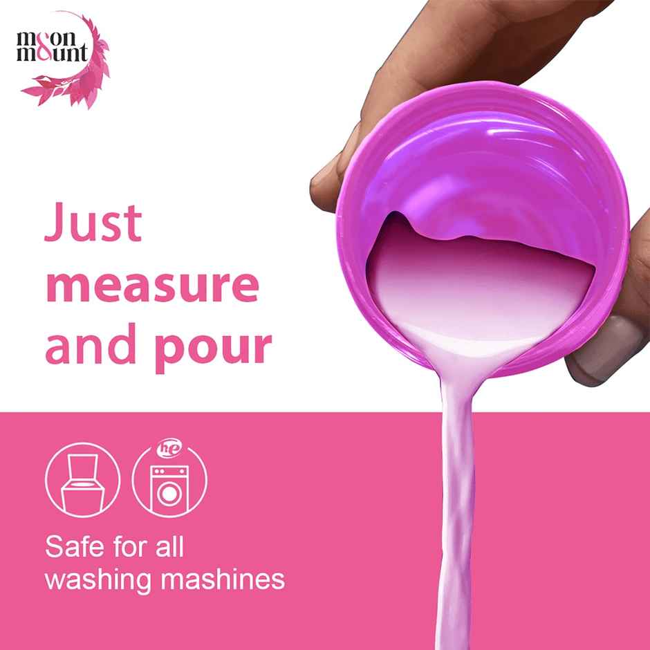 Moon&Mount Rose Top & Front Load Detergent Liquid