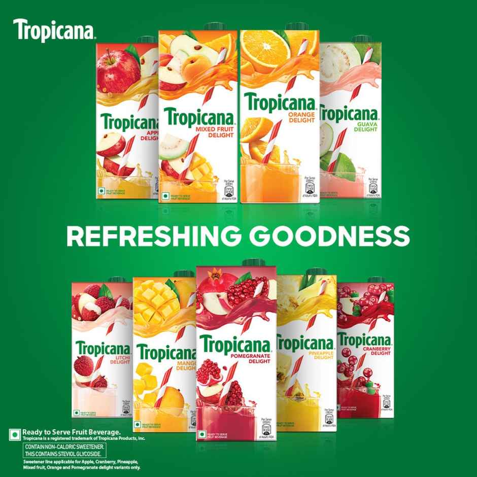 Tropicana Delight Cranberry Fruit Juice Combo