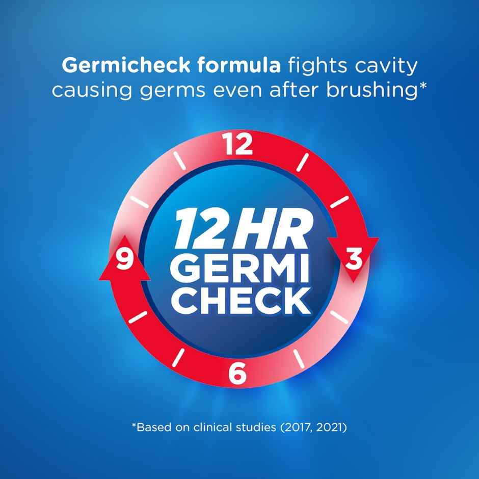 Pepsodent Germicheck 8 Actions Toothpaste With Anti-Germ Formula Clove & Neem Oil Family Pack