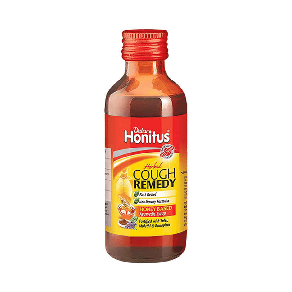 Dabur Honitus Honey Based Ayurvedic Cough Syrup 200mL