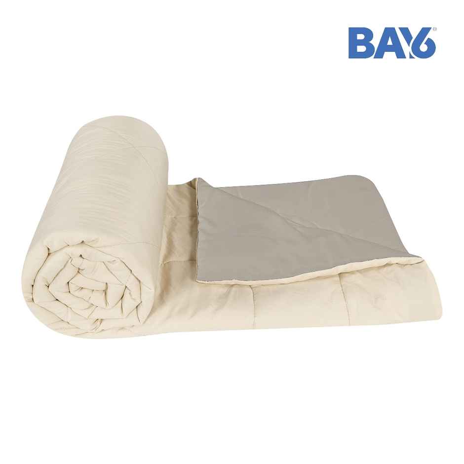 BAY6 Double Bed Reversible Comforter - Brown | 220 x 240 cm