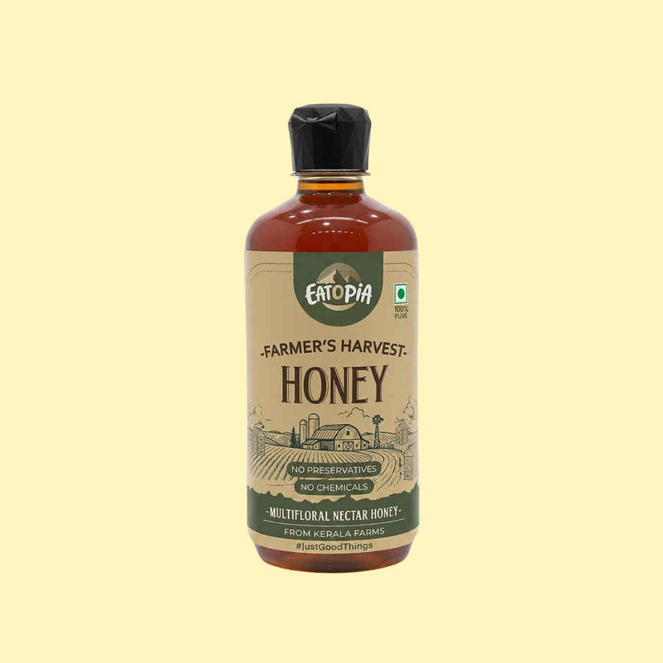 Eatopia Farmer's Harvest Honey | 100% Pure Multifloral Honey