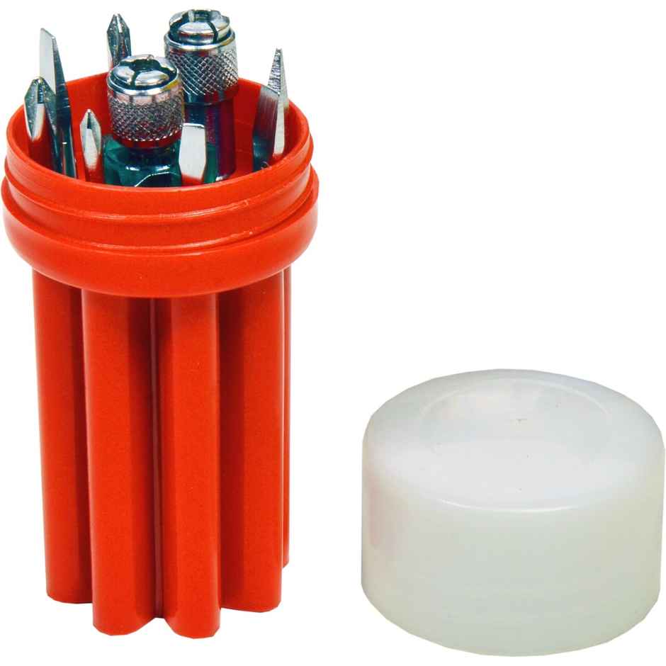 Visko 111-Red Combination Screwdriver Set | Pack Of 9