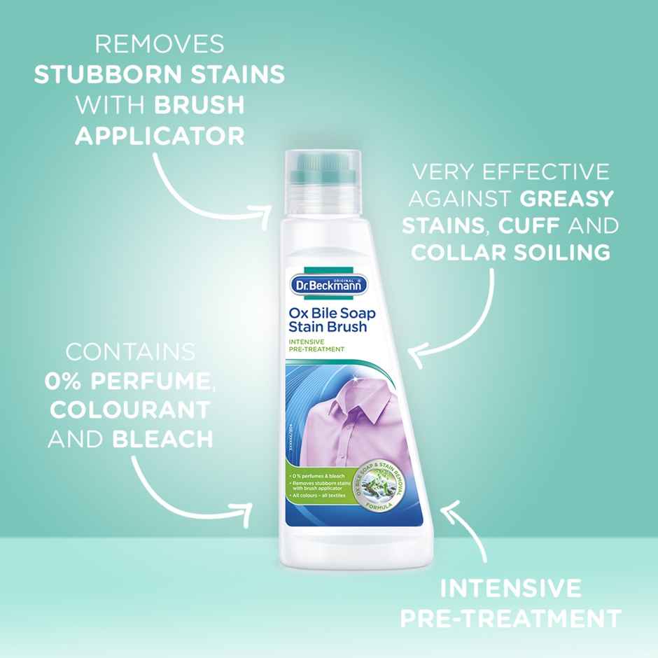 Dr. Beckmann Pre Wash Stain Remover With Brush | Liquid