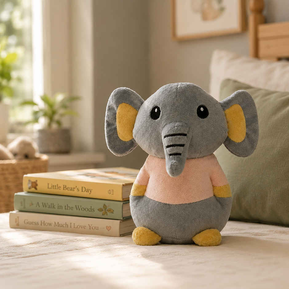 Zoowee Gentle T-shirt Elephant Soft Toy | 22 cm