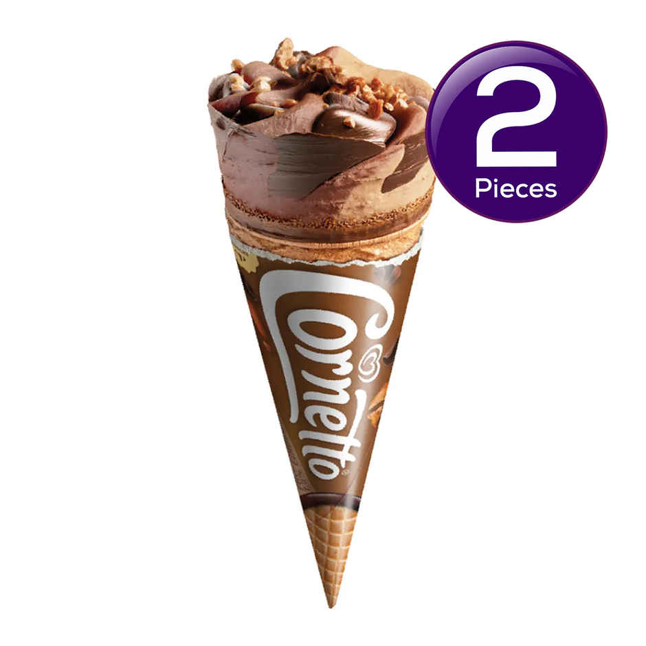 Kwality Wall's Cornetto Double Chocolate Cone Combo