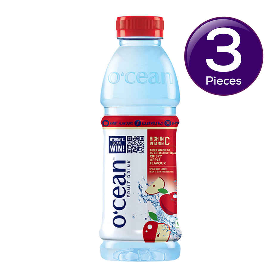 O'cean Beverages Crispy Apple Flavoured Water Combo