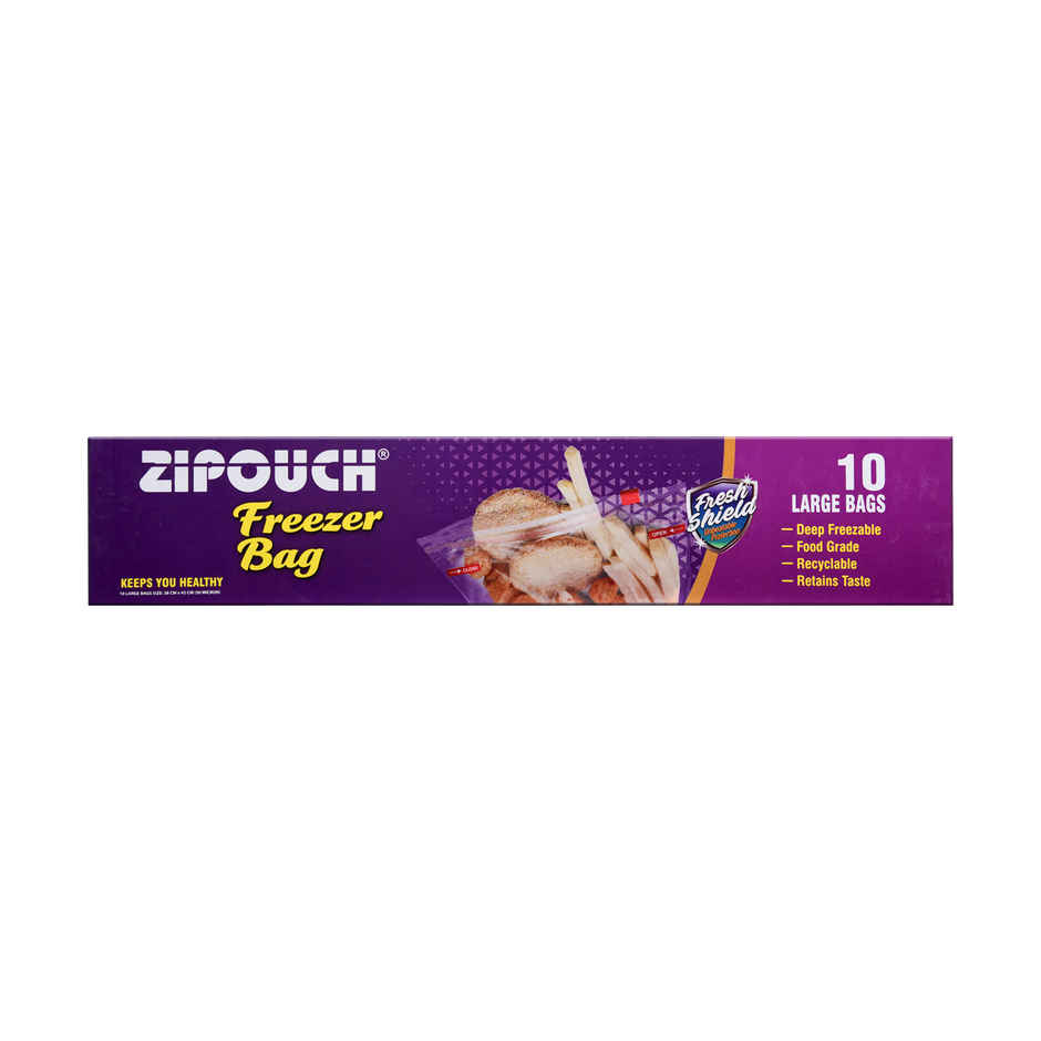 ZIPOUCH Freezer Bag Large | 42 x 38 cm | Practical & Handy