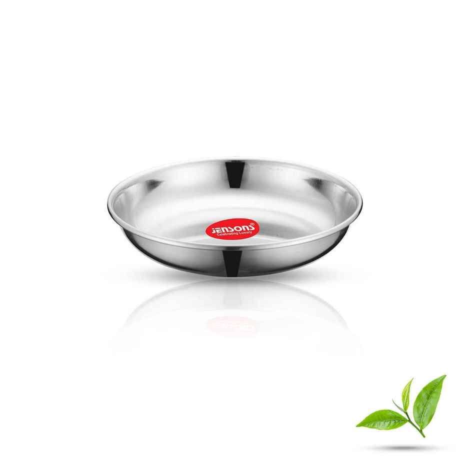 Jensons Stainless Steel Halwa Plate 6 Inch