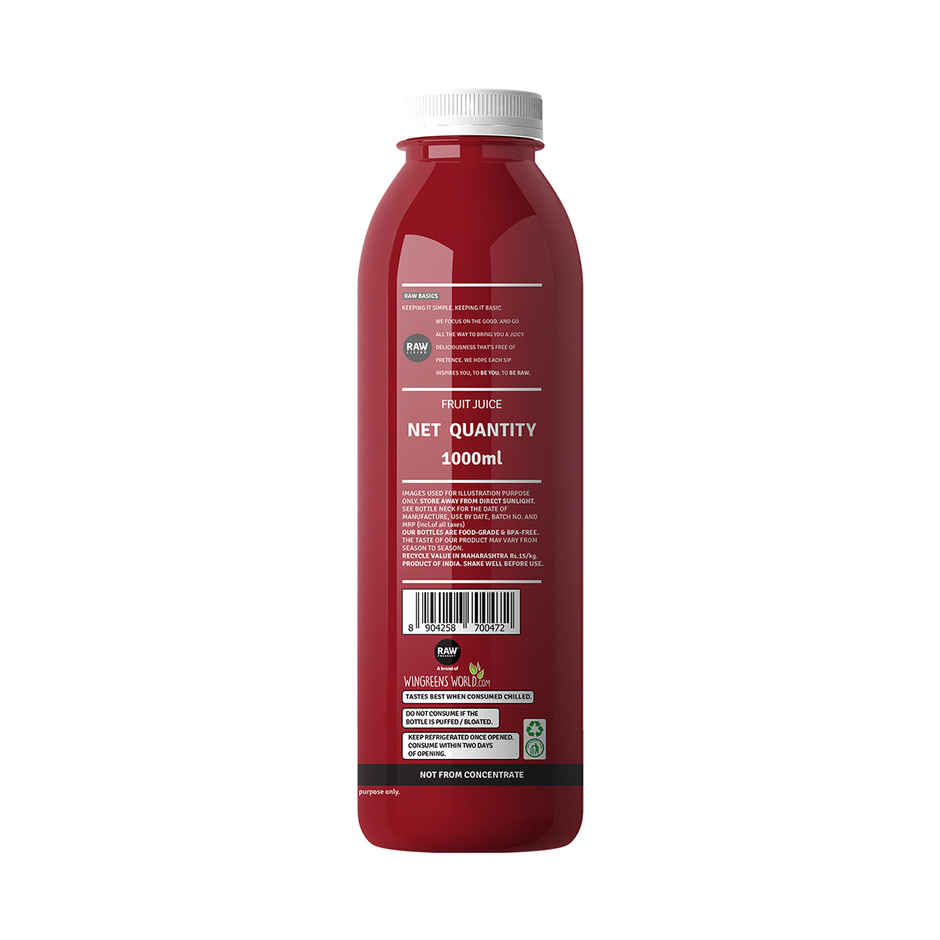 Raw Pressery Pomegranate Fruit Juice | Fresh & Fruity
