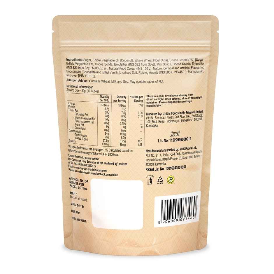 UNIBIC Wafer Belgium Chocolate Qubz