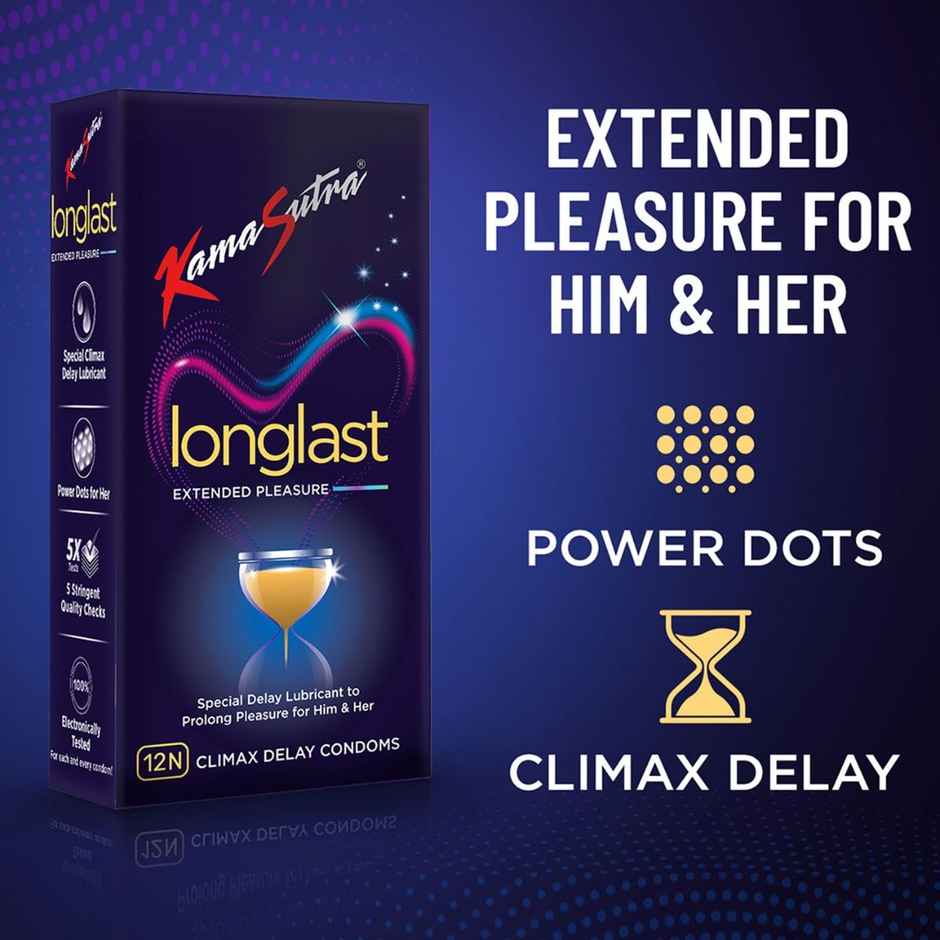 KamaSutra Long Last Extended Pleasure Condoms