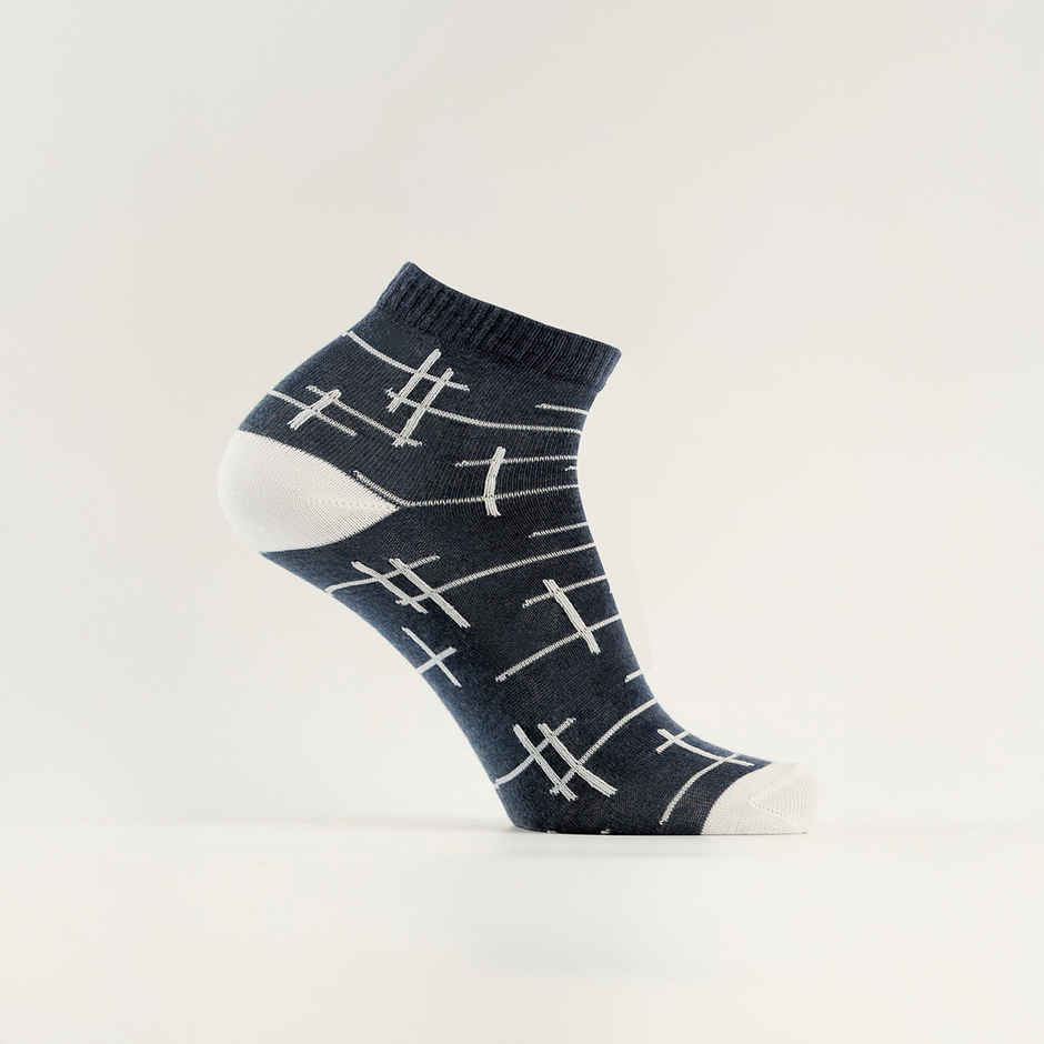 Lux Mozze Men's Solid Cotton Socks | Assorted - Free Size