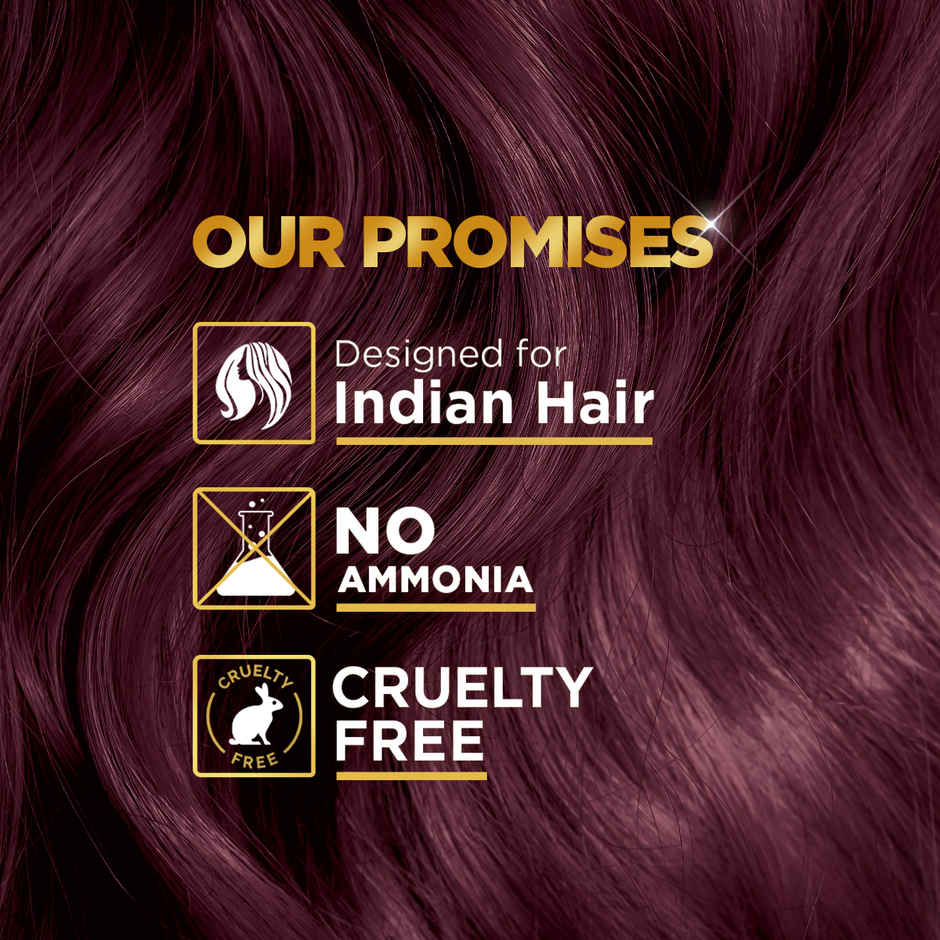 Bblunt Salon Secret High Shine Conditioning Hair Colour | Wine Deep Burgundy