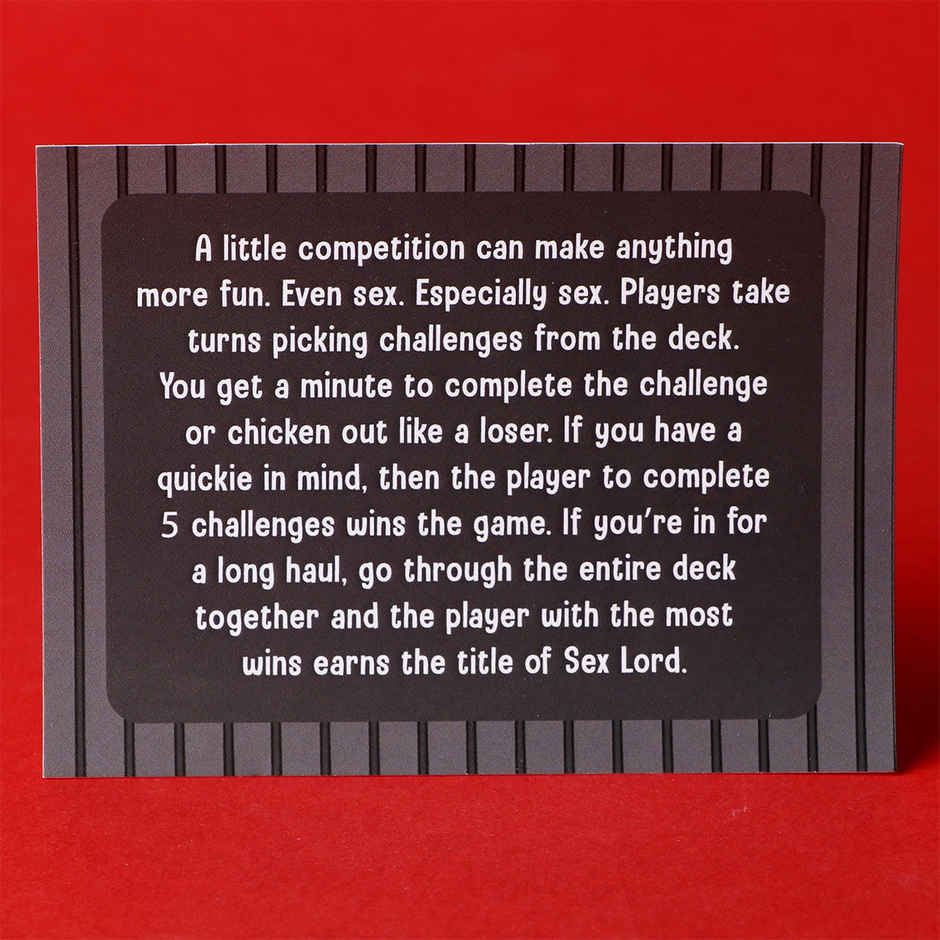 The Dirty Minute | Adult Games & Accessories | Propcon