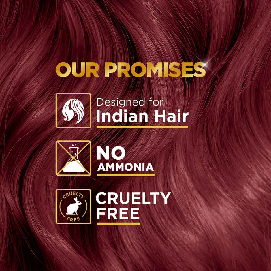 Bblunt Salon Secret High Shine Conditioning Hair Colour | Cherry Red
