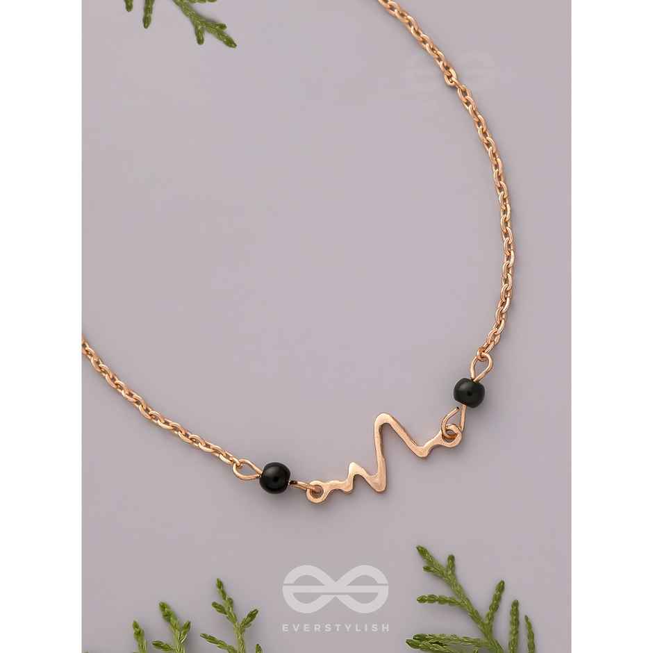 Everstylish The Life Line- Golden Anklet