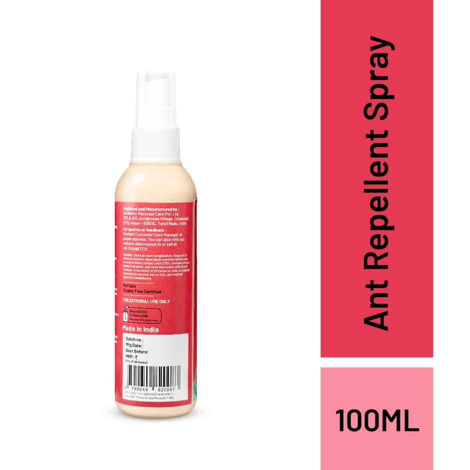 Born Good Plant-Based Ant Repellent Spray For Home | Non-Toxic Combo