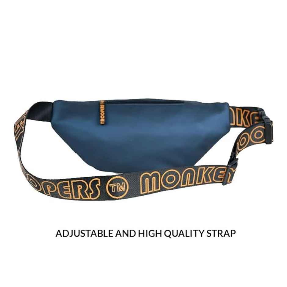 MONKEY TROOPERS Ghost Waist Bag - Sleek, Water-Resistant, Stylish Travel Crossbody | Navy
