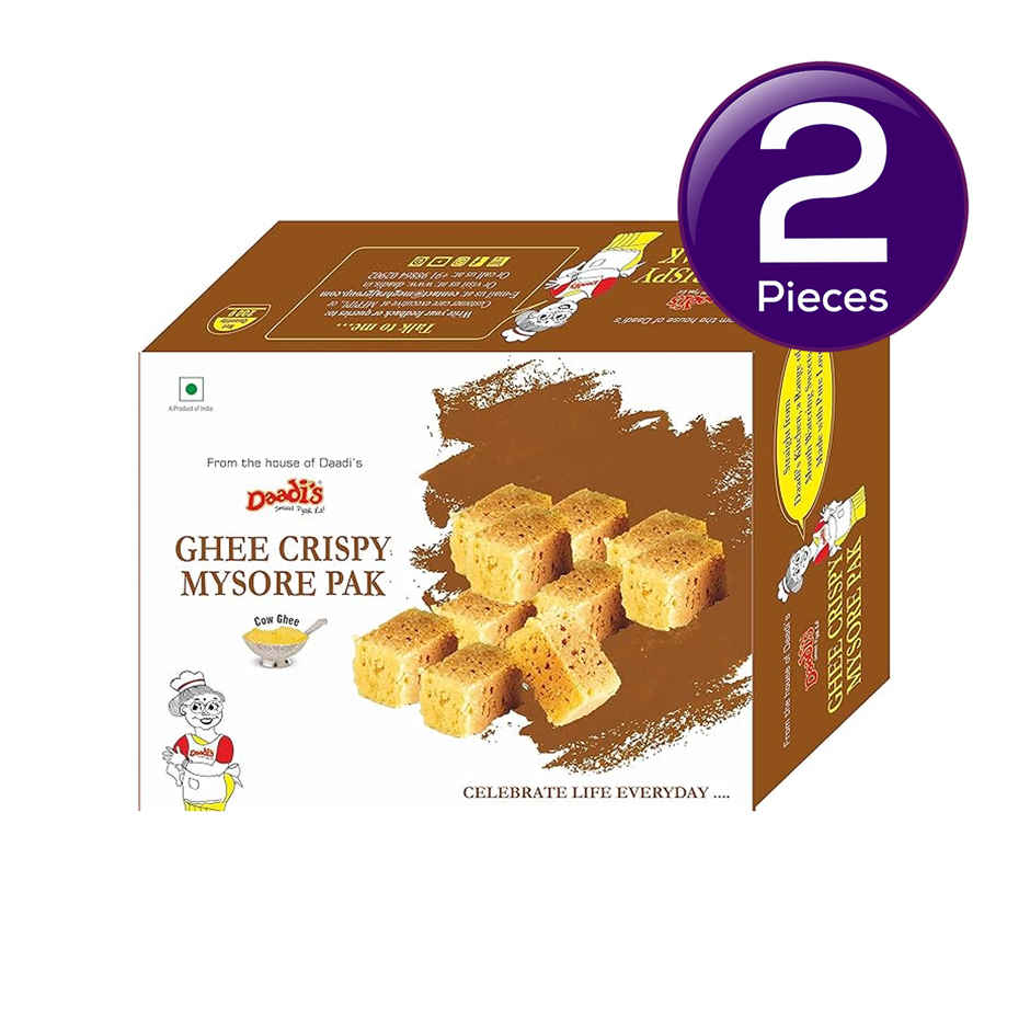 Daadi's Ghee Crispy Mysore Pak Combo