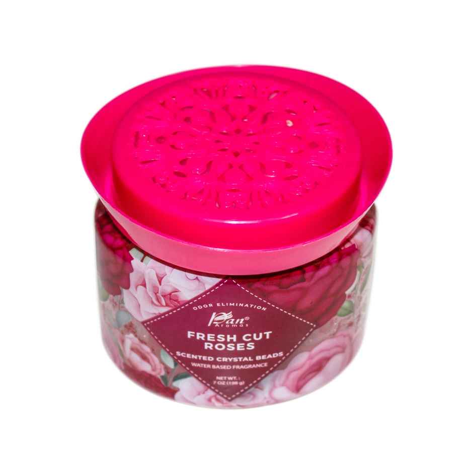 Pan Aromas Fresh Cut Roses Gel-Beads Air Freshener