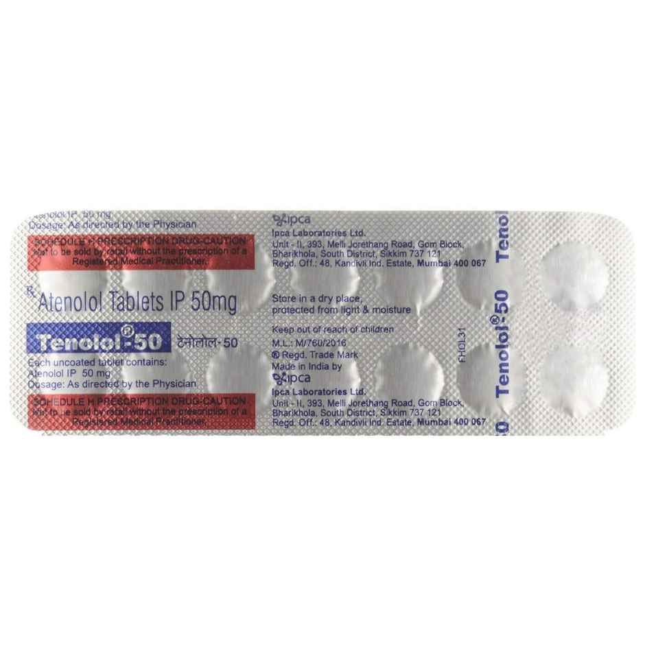 Tenolol-50 Tablet