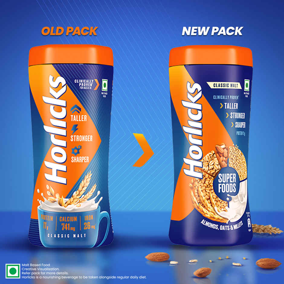 Horlicks Nutrition Drink Jar | Superfoods