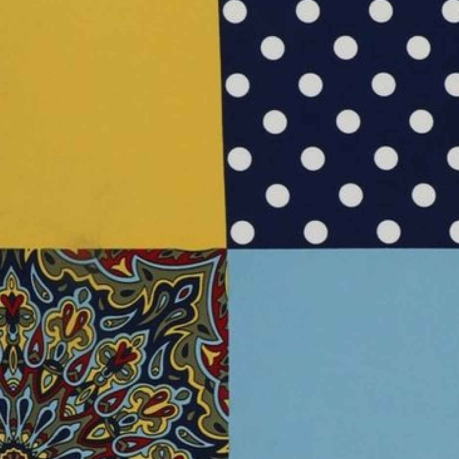 Calvadoss Premium Printed Pocket Square Calps001 | Multicolour