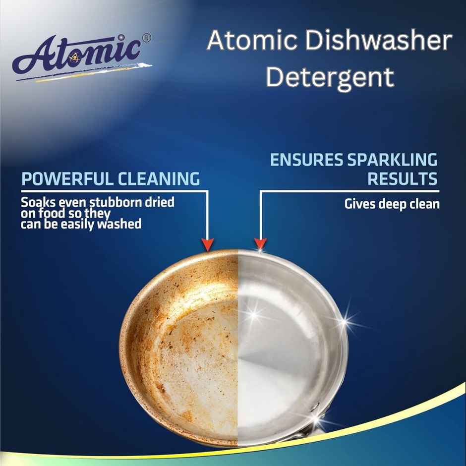 Atomic Lemon Fresh Dishwasher Detergent