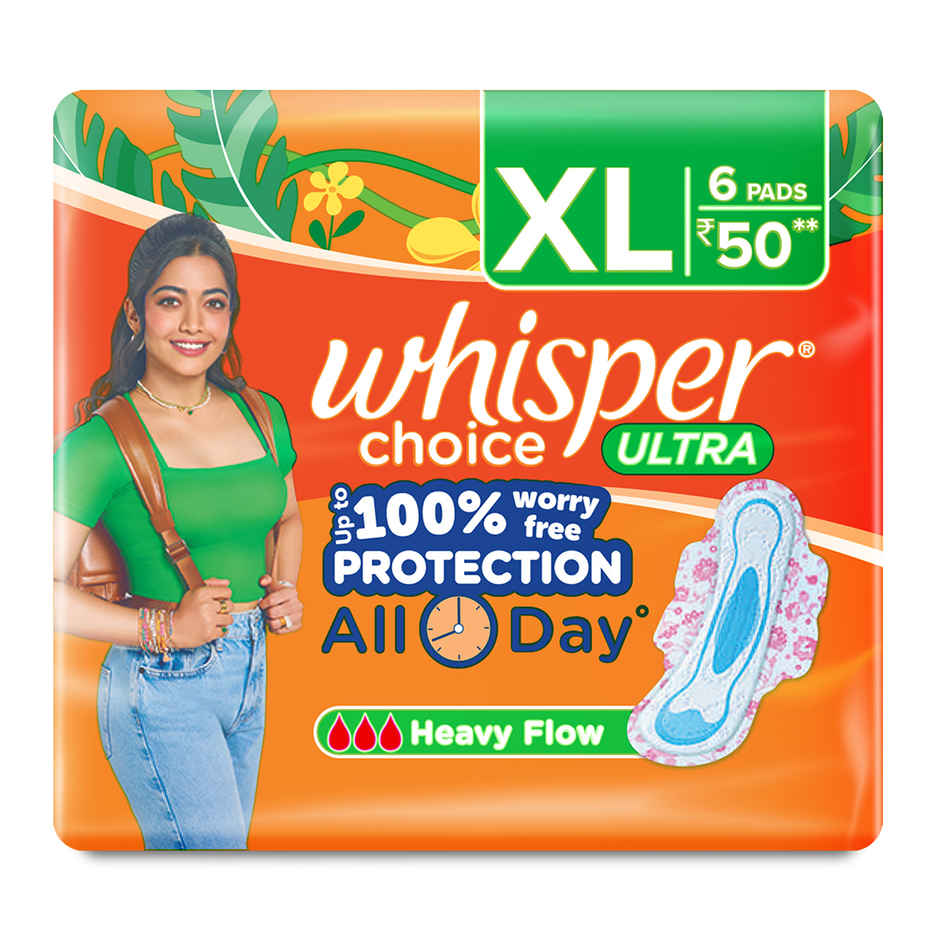 Whisper Choice Ultra XL Sanitary Pads