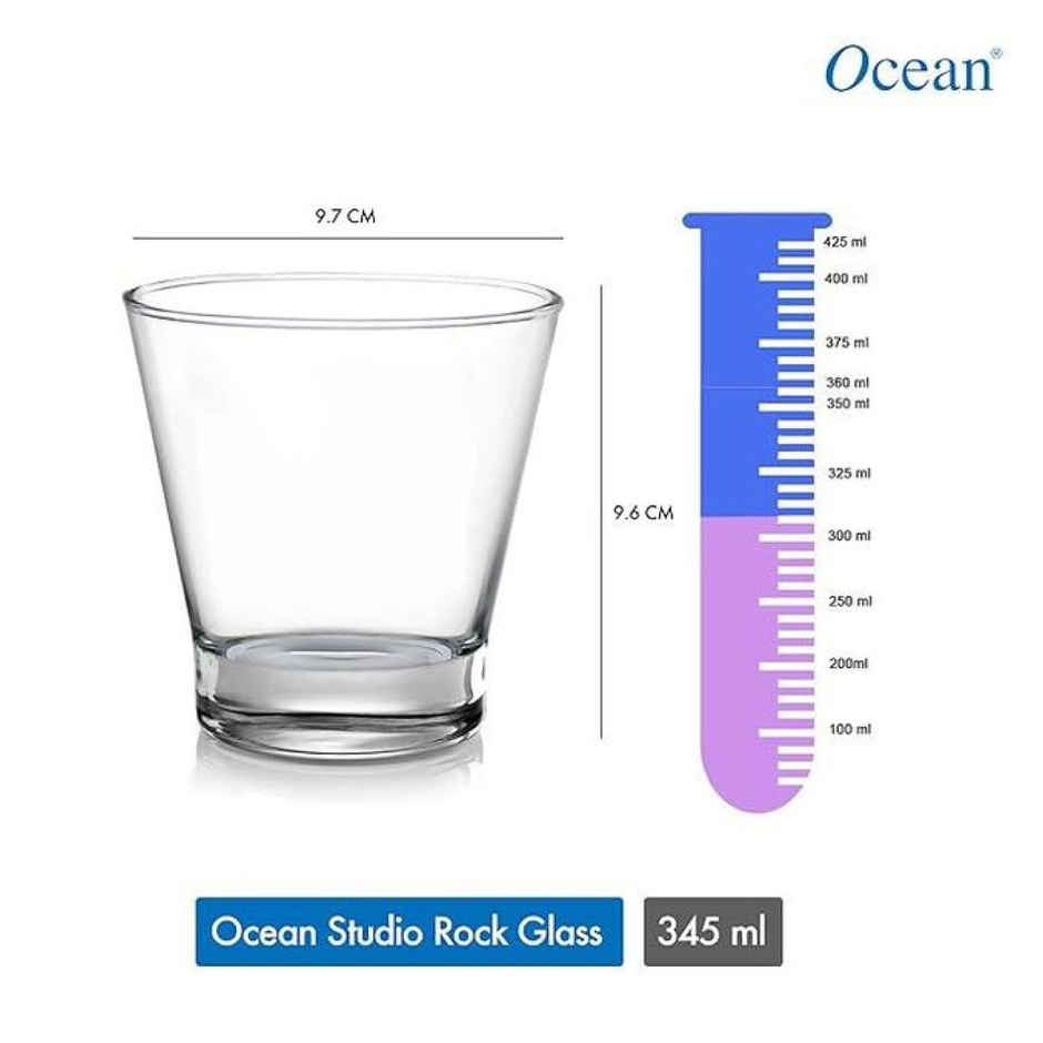 Ocean Studio Whisky Glass | 345 ml | 6 pcs