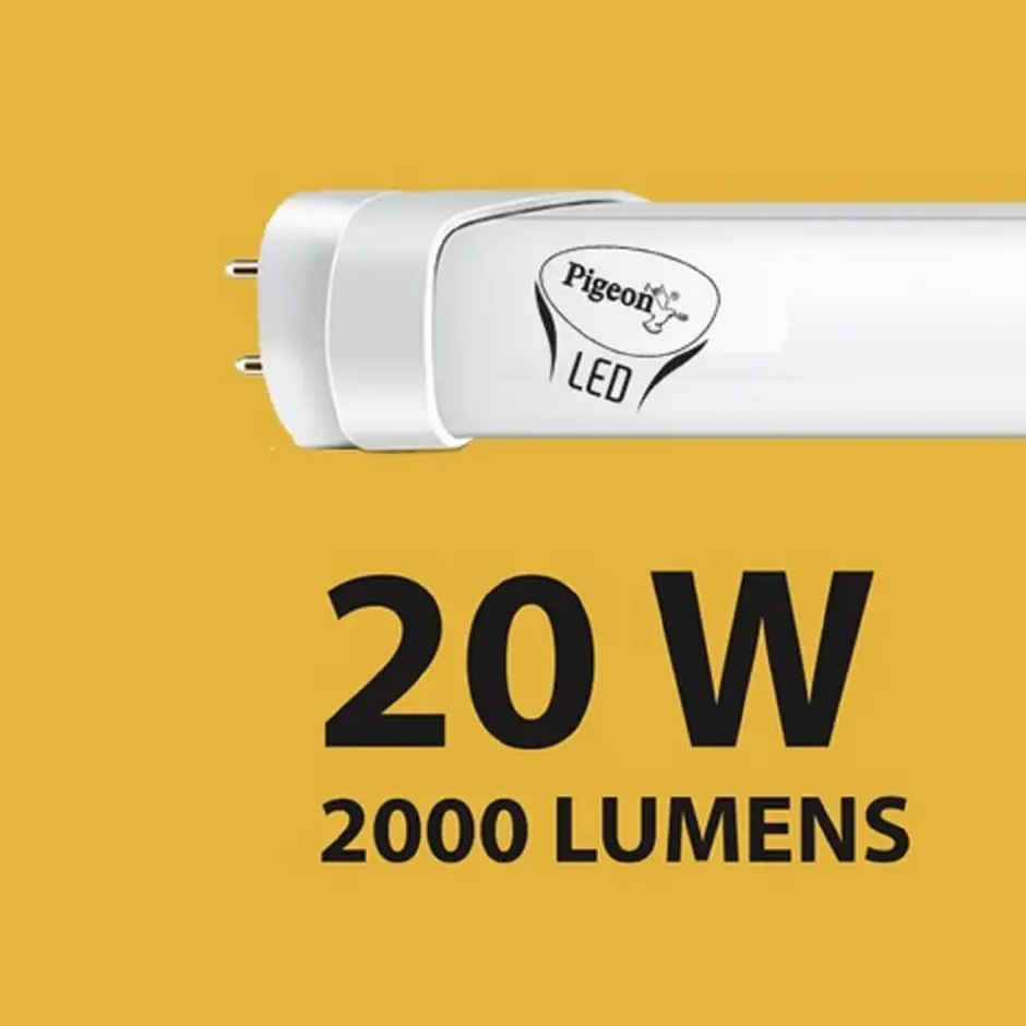 Pigeon 20 W LED Tube Light - White | 6500 K
