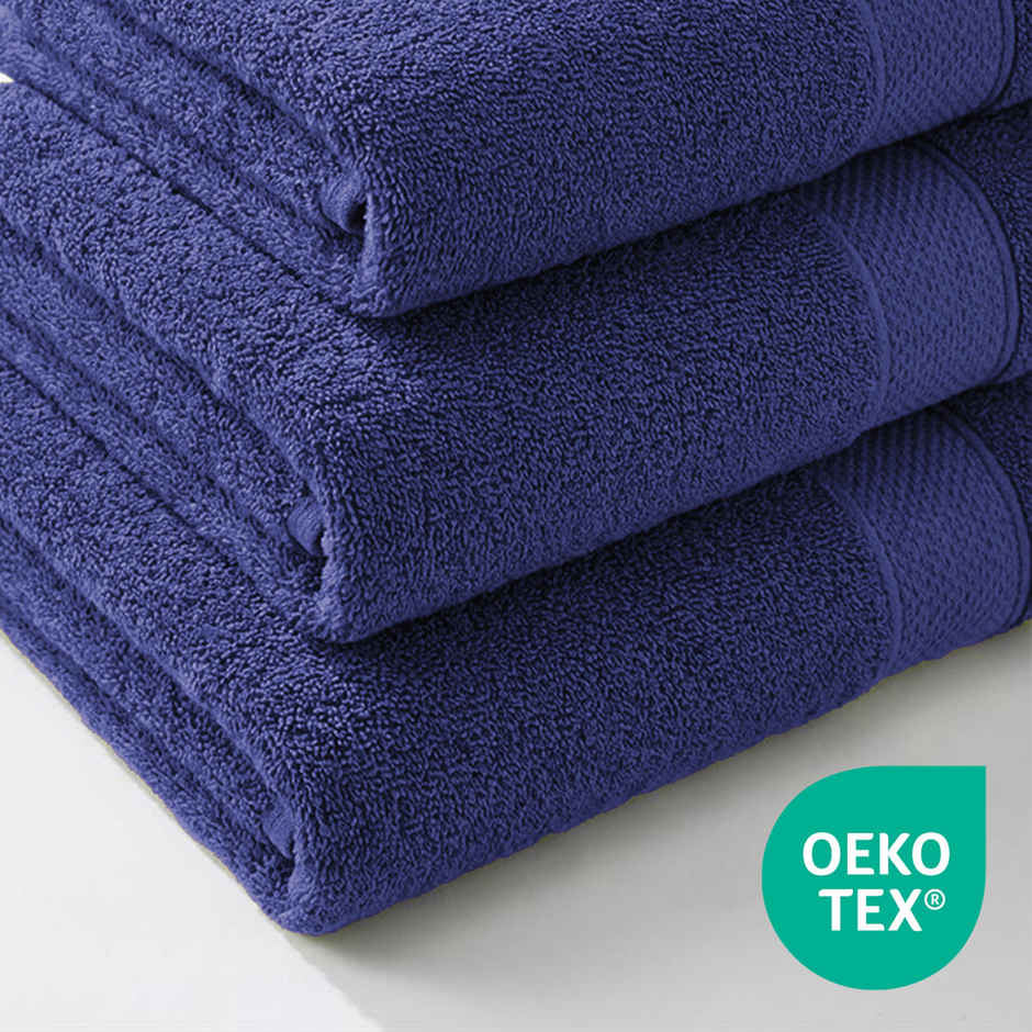 Mytrident Urban Comfort Cotton Bath Towel | New Navy