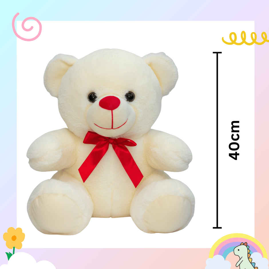 Toytales N22 40cm Cream |Soft Toy | Birthday Gift | Plushie | Stuffed Toys | Gift For Kids 40 cm
