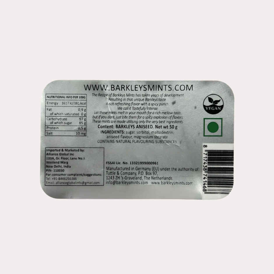 Barkleys Aniseed Intense Mints