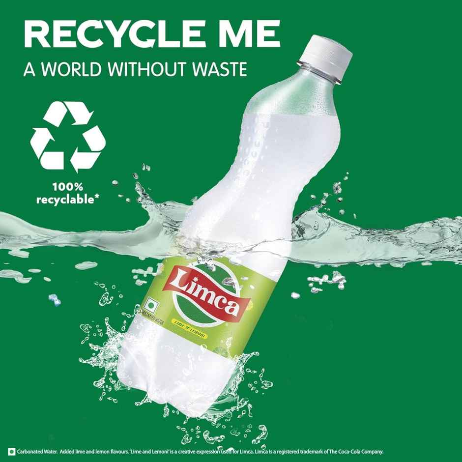 Limca | Lime-Lemon Sparkling Soft Drink Pet Bottle | The Coca-Cola Company