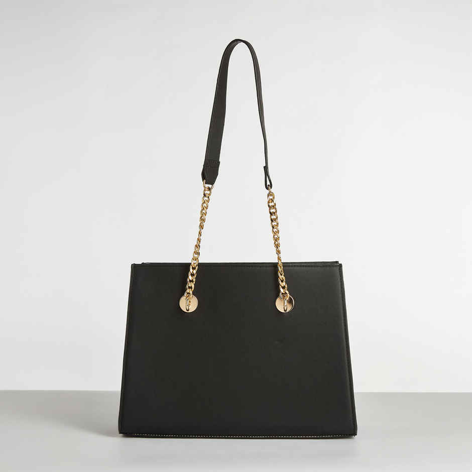 FARGO Women's Elevate Vegan Leather Handbag | FGO-884 | Black