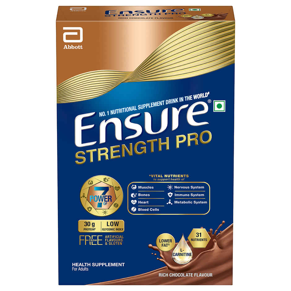 Ensure Strength Pro Chocolate High Protein | L-Carnitine