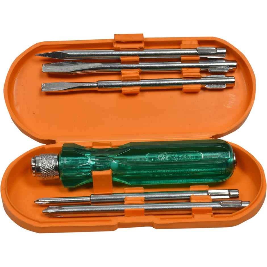 Visko Premium Combination Screwdriver Set | Pack Of 6
