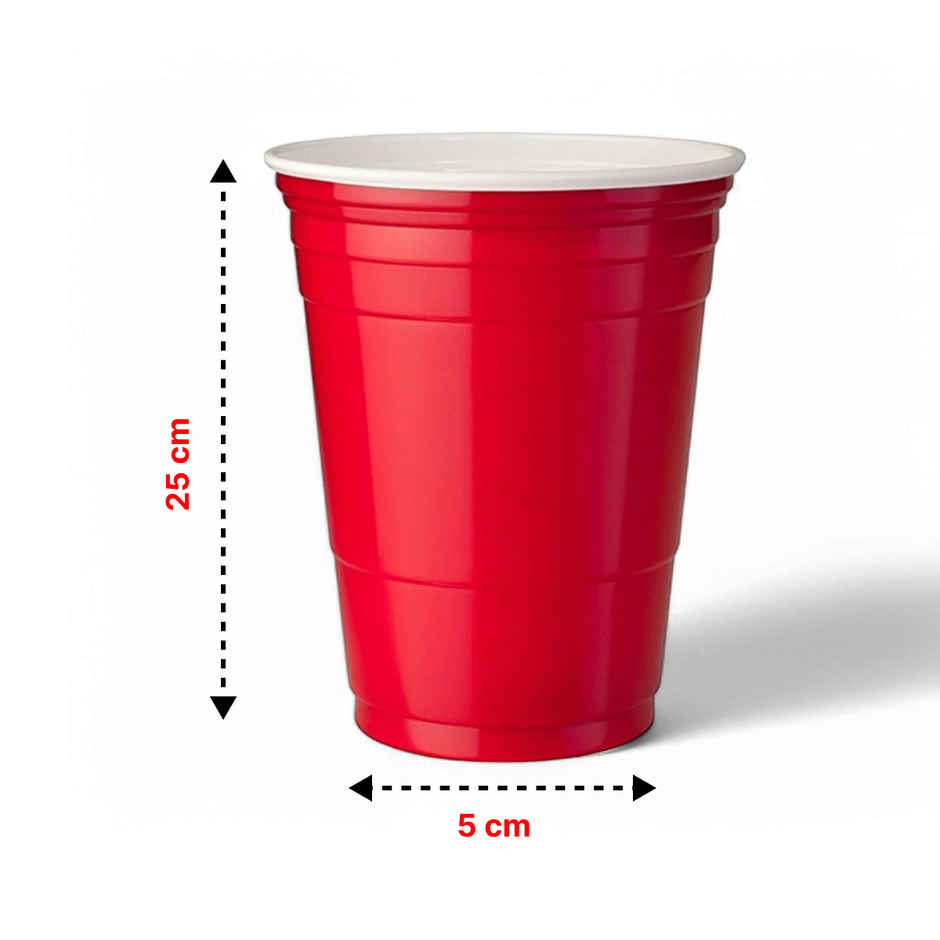 Wembley Beer Pong Glasses With Free Ping Pong Balls Set