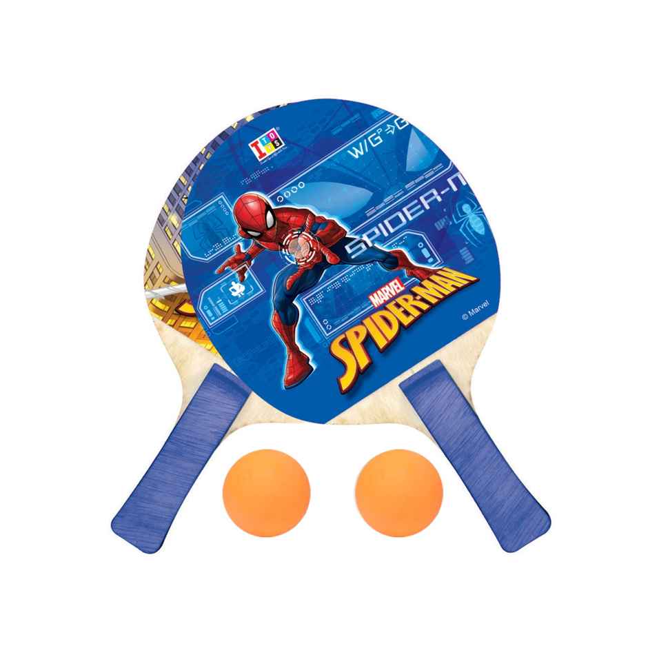 Itoys Table Tennis Ping Pong-spiderman (Colour May Vary)