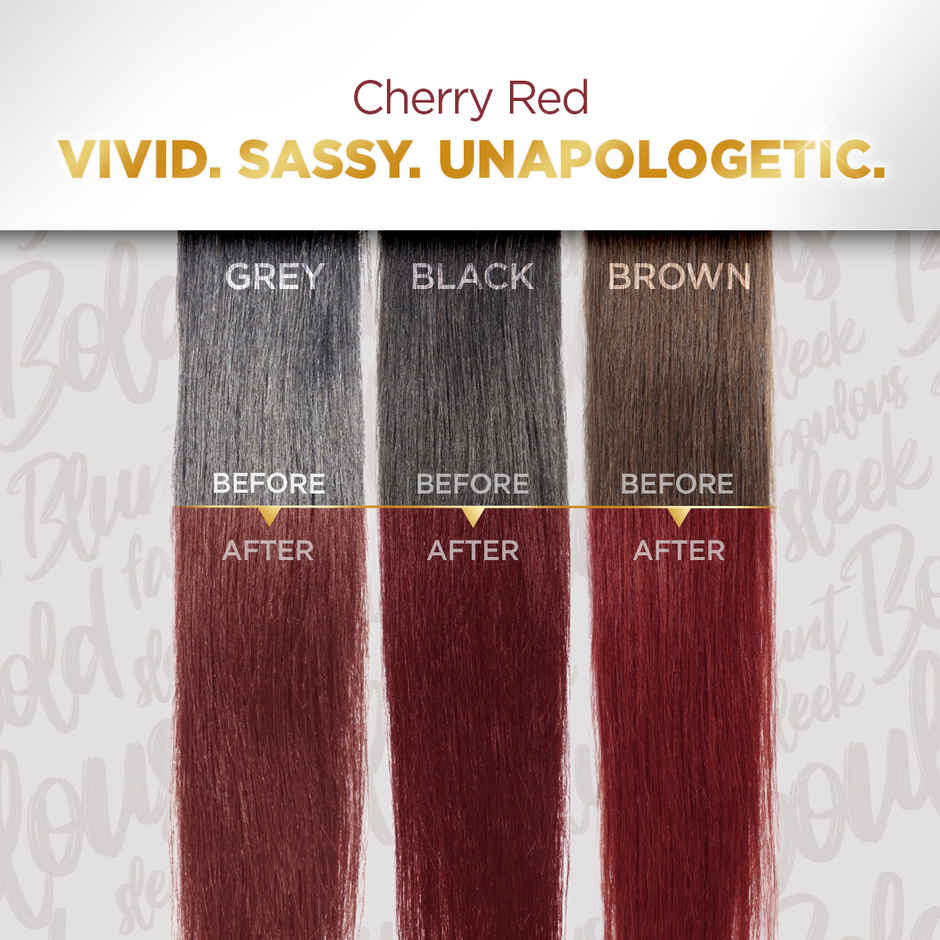 Bblunt Salon Secret High Shine Conditioning Hair Colour | Cherry Red