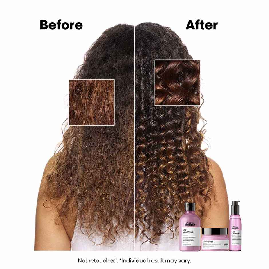 L'Oreal Professionnel Liss Unlimited Leave-In Hair Serum for Frizzy & Unruly Hair