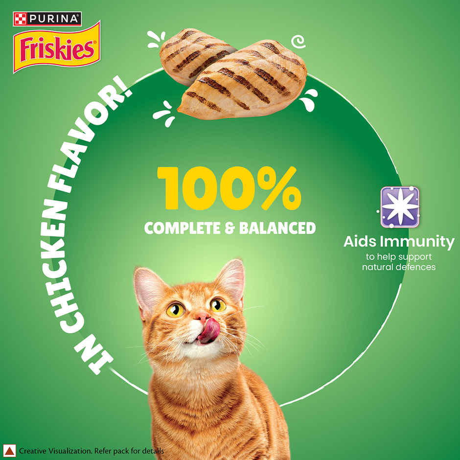 Purina Friskies Gravy Licious Cat Food Chicken Flavour