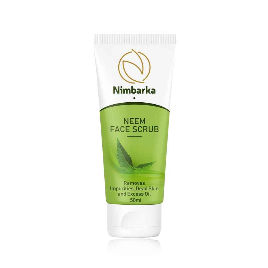 Nimbarka Neem Face Scrub Natural Exfoliating Scrub For Clear Radiant Skin