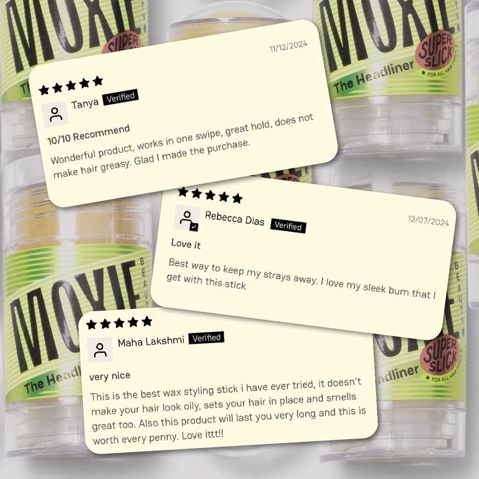 Moxie Beauty The Headliner | Wax Styling Stick
