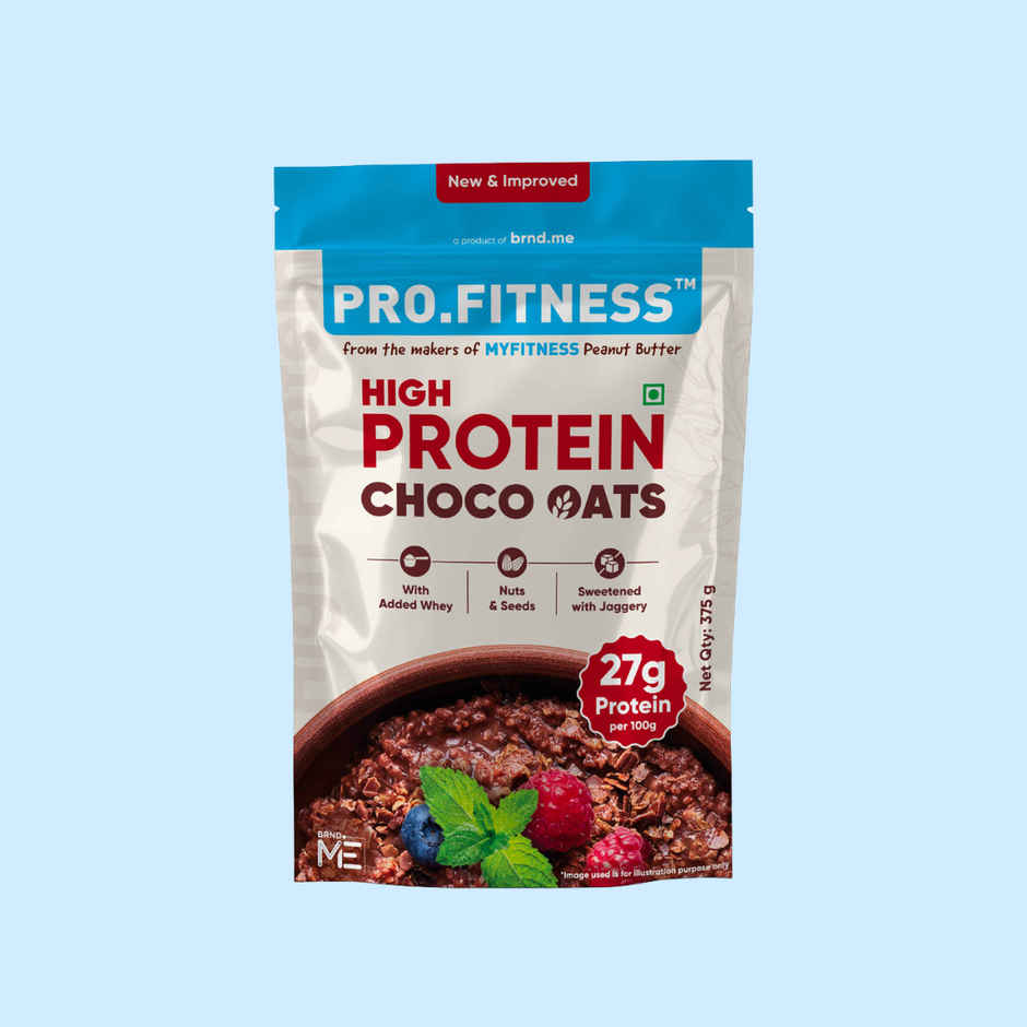 Pro.Fitness 27g High Protein Oats - Dark Chocolate With Nuts And Seeds | From Myfitness Pb