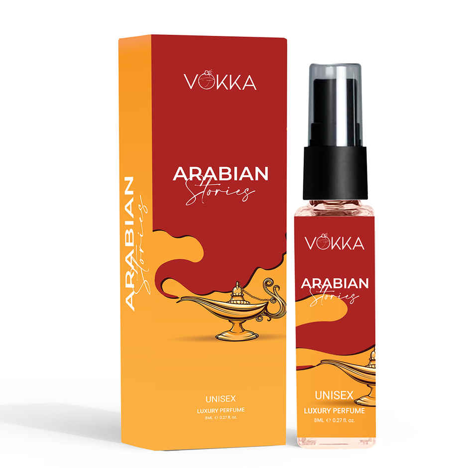 Vokka Pocket Perfume Arabian Stories Unisex Luxury Fruity Musky