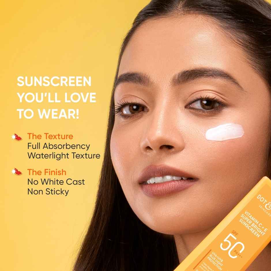 Dot & Key Sunscreen SPF 50 PA+++ With Vitamin C + E