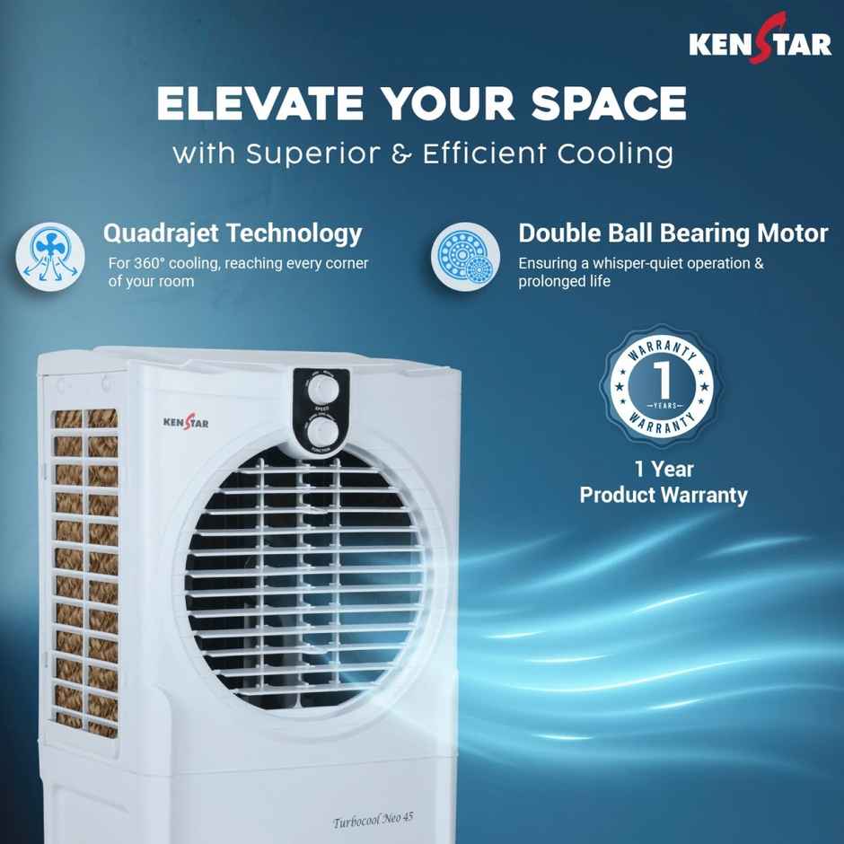 Kenstar Turbocool Neo 45 | Honeycomb Desert Cooler